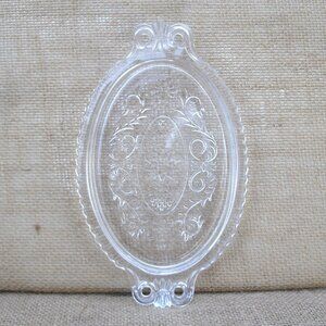 Vintage Duncan & Miller Early American Sandwich Glass Tray